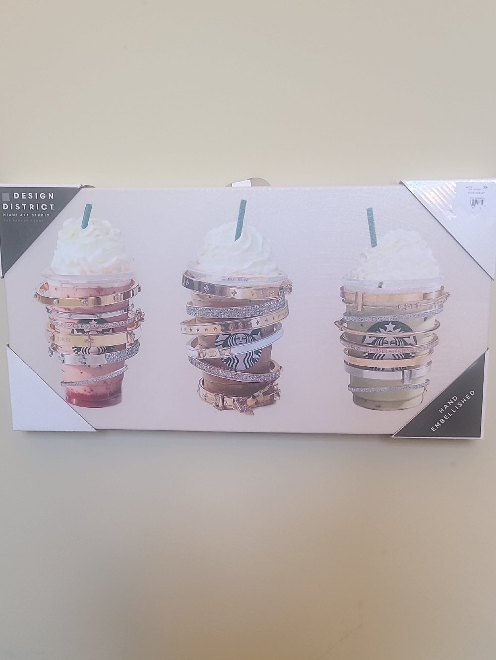 Design District  Canvas Art Label - LUX COFFEE